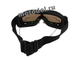 Мотоциклетные ретро очки BLF в винтажном стиле (мотоочки, маска),  тёмная линза
