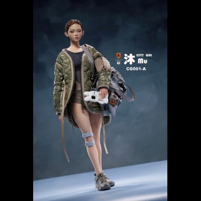 Городская девчонка Мю - Коллекционная фигурка 1/6 City Series NO.1 City girl Mu (CG001-A) - Mr.Z