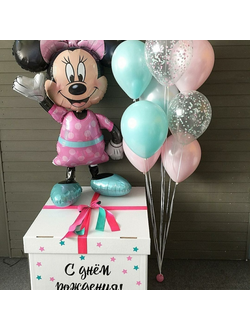 Коробка "С Днём Рождения" и Микки