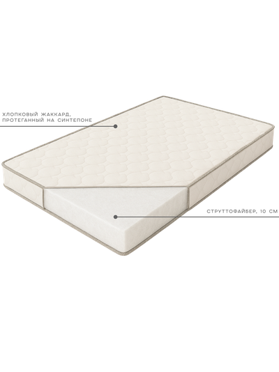 Детский матрас Монолит Гранд из гипоаллергенного струттофайбера