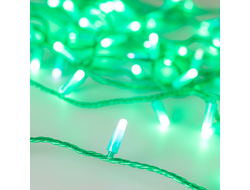 Светодиодная гирлянда ARD-STRING-CLASSIC-10000-GREEN-100LED-MILK-FLASH Green (230V, 7W) (Ardecoled, IP65)