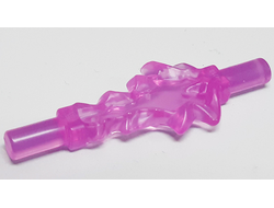 Power Burst, Bolt Small with Bar Ends, Trans-Dark Pink (35032c / 6350404)