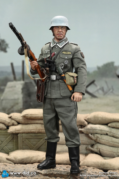 ПРЕДЗАКАЗ - Немецкий обер-фельдфебель - Коллекционная фигурка 1/6 WWII German Wehrmacht Oberfeldwebel – Steiner (D80188) - DID ?ЦЕНА: 25500 РУБ.?