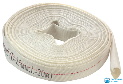 Рукав напорный 25 мм 20м CHAMPION для дренажных и фекальных насосов