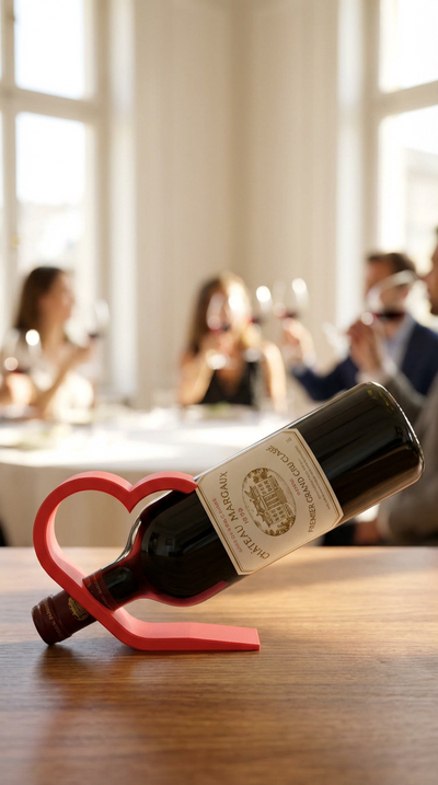 Подставка под Вино в виде сердца