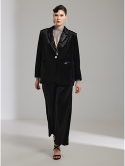 Вечерние женские брюки для полных женщин