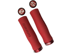 Грипсы SRAM Comfort с заглушками, 135 мм, красные