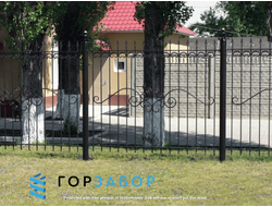 Калитка кованая с коваными элементами