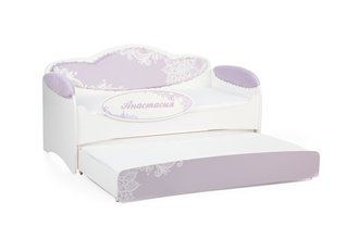 Диван-кровать для девочек Mia Лаванда (с дополнительным спальным местом)