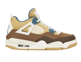 Tan jordan 4 discount