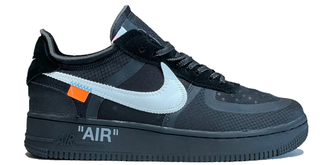 Nike Air Force 1 X Off White Black