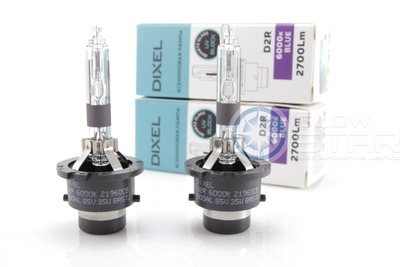 Ксеноновая лампа DIXEL D2R 6000K Cool Blue, Корея