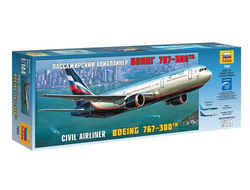 Сборная модель: (Звезда 7005) Пассажирский авиалайнер Боинг 767-300