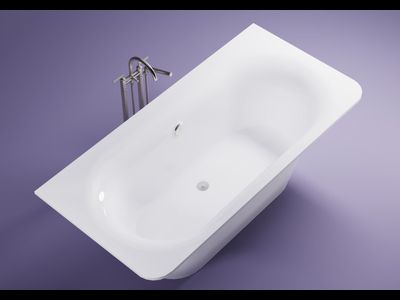 Astra-Form ванна Прима Solid Surface 185/90 см белая матовая