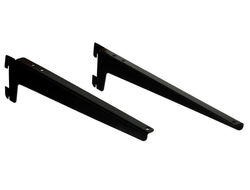 MB-2300DX/SX Полкодержатель прямой под полку 300 мм цвет черный левый/правый