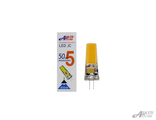 Лампа светодиодная LED-G4 5Вт 12В