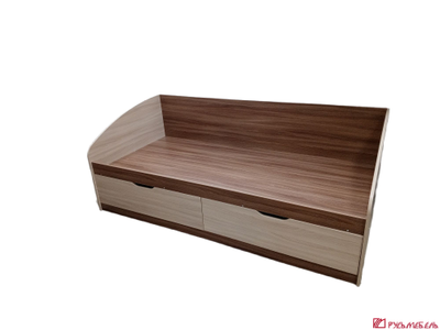 Кровать 900*2000 с 2-мя ящиками (шимо/комби)