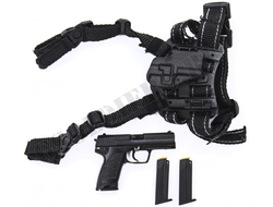 Пистолет P8 с набедренной кобурой и магазинами 1/6 (DAM 78039) - DAMTOYS