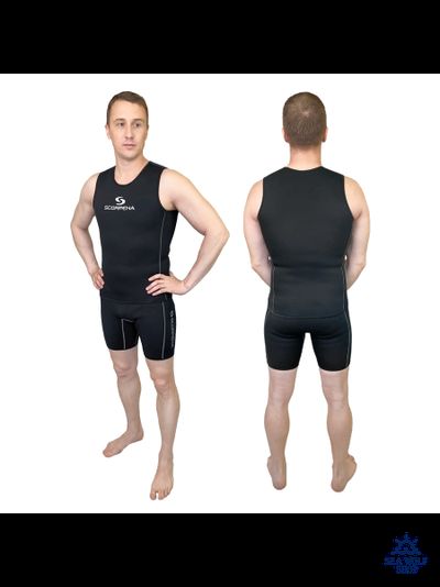 Гидрокостюм неопрен 2,5мм Scorpena Omega (шорты + майка) р.S(Гр82)