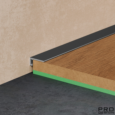 Щелевой плинтус PRO DESIGN MINI 7067  Не анодированный