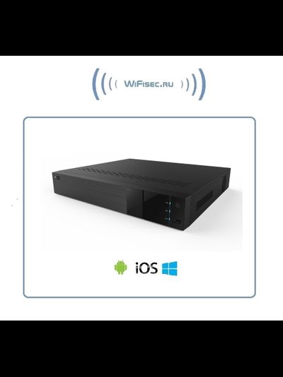 PVNR-97-16F1 IP-видеорегистратор 16-ти канальный (Поддержка до 16 видеокамер с разрешением до 8МП) на 1 жёсткий диск (до 10ТБ)  (SuperCam Plus)