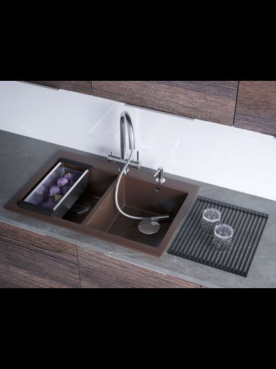 Мойка OMOIKIRI BOSEN 80-2-DC