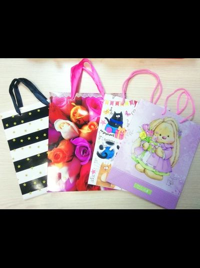 Пакет бум., 18*23 см, 12*36 см, МИКС