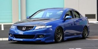 Пороги Mugen стеклопластик (Рестайл)06-08 \ Side skirts Mugen style fiberglass