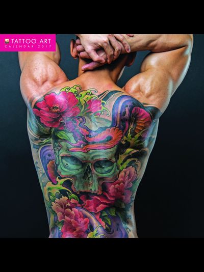 Tattoo Art Official Календарь 2017 ИНОСТРАННЫЕ ПЕРЕКИДНЫЕ КАЛЕНДАРИ 2017, Tattoo Art Official CALEND