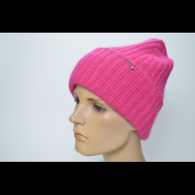 Шапка Vizio 203 CRY фуксия с отворотом