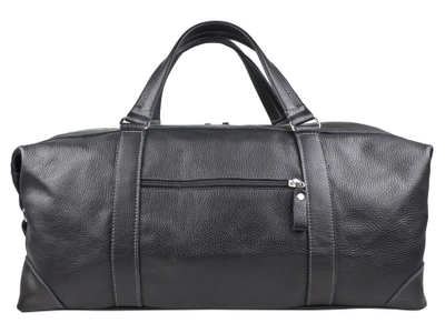 Кожаная дорожная сумка Avellino black (арт. 4039-01)