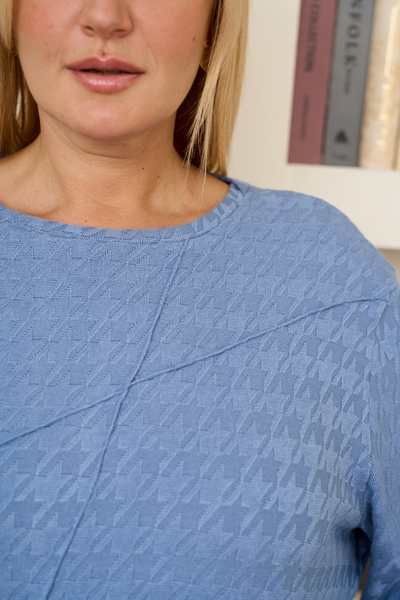 Джемпер Перламутр 323153 голубой 56,62р