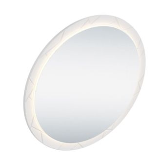 Зеркало круглое с подсветкой МДФ «Сандра»