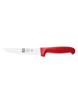 Нож для овощей 100/210 мм. красный PRACTICA Icel /1/