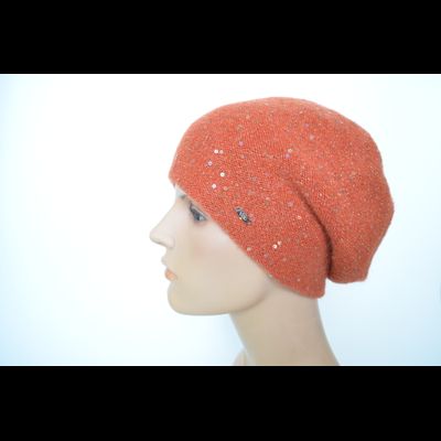 Берет и шарф Vizio 1350 B терракотовый