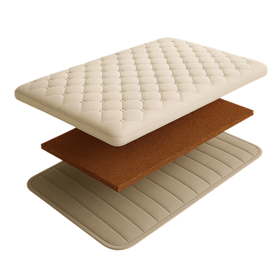 Топпер-наматрасник из кокосовой койры 1см для увеличения жесткости