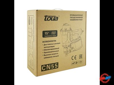 Пневматический гвоздезабивной пистолет Toua CN55