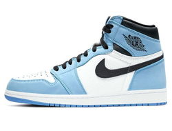 мужские кроссовки Nike Air Jordan 1 Retro High OG 'University Blue' 555088-134 оригинал