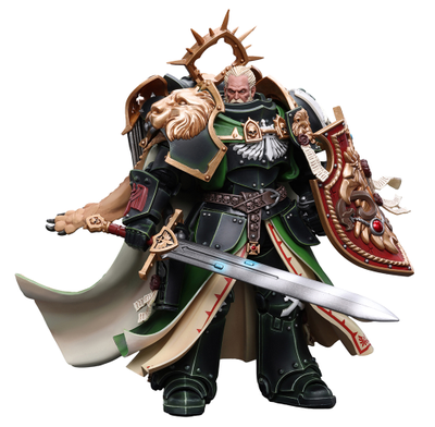 Примарх Темных Ангелов Лев Эль'Джонсон (Warhammer 40k) - КОЛЛЕКЦИОННАЯ ФИГУРКА 1/18 Dark Angels Primarch Lion El‘Jonson (JT7882) - JOYTOY