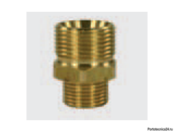 Переходник для профессионального KARCHER М22внеш - 1/4внеш, 400bar, латунь