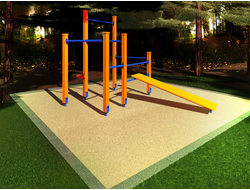 Спортивный уличный комплекс Start Line FITNESS Модель 8 купить в Воронеже