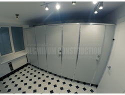 Сантехнические перегородки / однотонные /