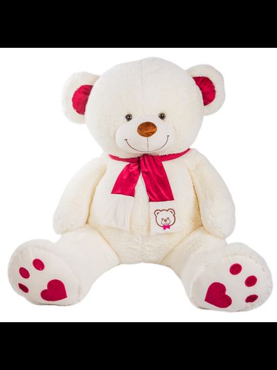 Большой плюшевый медведь 200 см бежевый Кельвин