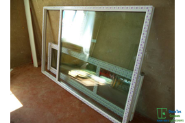 Часть панорамного балконного блока