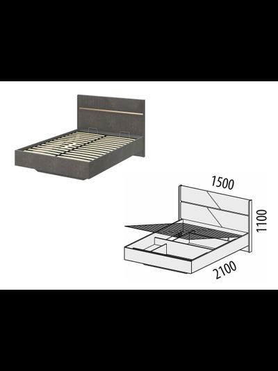 Кровать с подъемным механизмом Монако 902.31