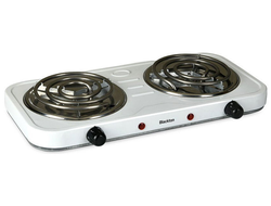 Электроплита Blackton Bt HP205W Белый (2 комф, ТЭН 140мм, 2000Вт)
