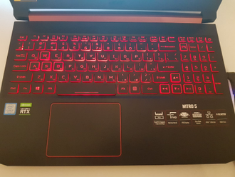 ACER NITRO 5 AN515-54-599P  ( 15.6 FHD IPS I5-9300H RTX2060(6GB) 8GB 1TB + 256SSD )