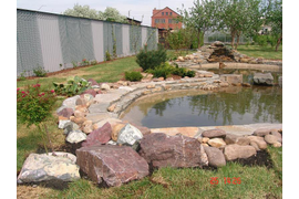 Благоустройство территорий природным камнем
