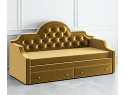 Кровать Clay золотая