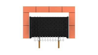 Гриль-вставка Inbrick 765 AIR шириной 3 кирпича